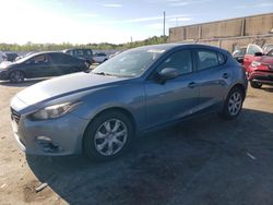 Salvage cars for sale from Copart Fredericksburg, VA: 2016 Mazda 3 Sport