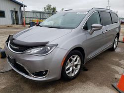 Salvage cars for sale at Pekin, IL auction: 2018 Chrysler Pacifica Touring L