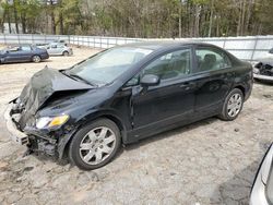 Honda Civic salvage cars for sale: 2008 Honda Civic LX