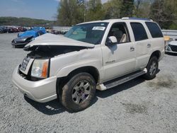 Salvage cars for sale at Concord, NC auction: 2004 Cadillac Escalade Luxury