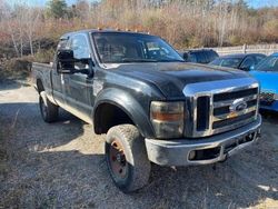 Salvage trucks for sale at West Warren, MA auction: 2008 Ford F250 Super Duty