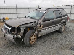 Jeep Grand Cherokee salvage cars for sale: 2000 Jeep Grand Cherokee Laredo