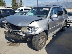 Salvage cars for sale at Rancho Cucamonga, CA auction: 2004 Toyota Sequoia Limited