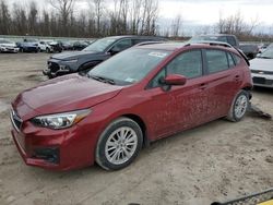 Vehiculos salvage en venta de Copart Leroy, NY: 2017 Subaru Impreza Premium