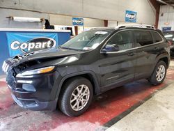 Salvage cars for sale from Copart Angola, NY: 2015 Jeep Cherokee Latitude