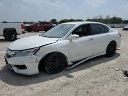 Salvage cars for sale from Copart San Antonio, TX: 2017 Honda Accord Touring