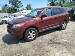 Hyundai salvage cars for sale: 2008 Hyundai Santa FE GLS