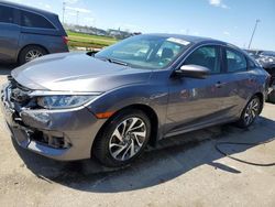 Salvage cars for sale at Woodhaven, MI auction: 2017 Honda Civic EX