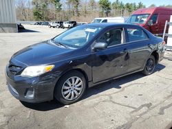 Salvage cars for sale at Exeter, RI auction: 2012 Toyota Corolla Base