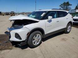 Salvage cars for sale at Woodhaven, MI auction: 2021 Chevrolet Blazer 2LT