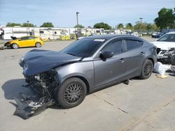Salvage cars for sale at Sacramento, CA auction: 2015 Mazda 3 Sport