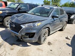 Hyundai Tucson Limited salvage cars for sale: 2020 Hyundai Tucson Limited