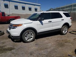 Salvage Cars with No Bids Yet For Sale at auction: 2015 Ford Explorer