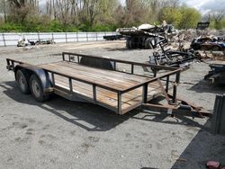 Salvage trucks for sale at Cahokia Heights, IL auction: 2014 Trail King Trailer