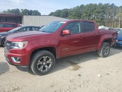 Salvage cars for sale from Copart Seaford, DE: 2018 Chevrolet Colorado Z71