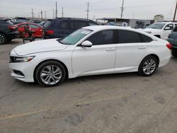 Honda Accord Vehiculos salvage en venta: 2020 Honda Accord LX