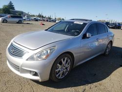 Infiniti Vehiculos salvage en venta: 2011 Infiniti G37 Base