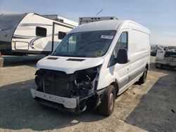Salvage trucks for sale at San Diego, CA auction: 2018 Ford Transit T-150