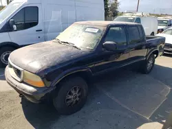 Salvage cars for sale from Copart Rancho Cucamonga, CA: 2002 GMC Sonoma