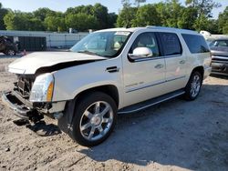 Salvage cars for sale at Augusta, GA auction: 2014 Cadillac Escalade ESV Luxury