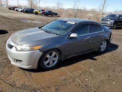 Salvage cars for sale at Montreal Est, QC auction: 2009 Acura TSX