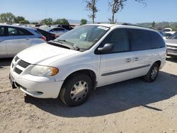 Salvage cars for sale from Copart San Martin, CA: 2001 Dodge Grand Caravan Sport