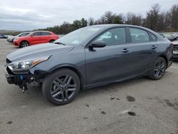 Salvage cars for sale at Brookhaven, NY auction: 2021 KIA Forte GT Line