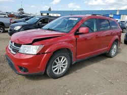 Salvage cars for sale from Copart Woodhaven, MI: 2015 Dodge Journey SXT