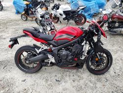 Salvage motorcycles for sale at Ellenwood, GA auction: 2023 Honda CBR650 RA