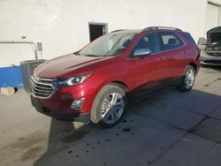 Salvage cars for sale at Farr West, UT auction: 2019 Chevrolet Equinox Premier