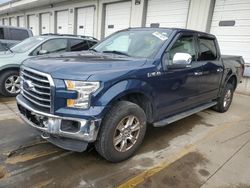 Salvage cars for sale at Louisville, KY auction: 2015 Ford F150 Supercrew