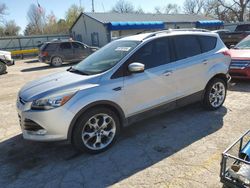 Salvage cars for sale at Wichita, KS auction: 2013 Ford Escape Titanium