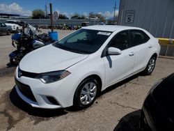 Vehiculos salvage en venta de Copart Tucson, AZ: 2014 Toyota Corolla L