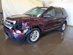 Salvage cars for sale at Davison, MI auction: 2011 Ford Explorer XLT