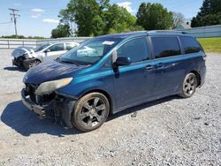 Salvage cars for sale at Gastonia, NC auction: 2011 Toyota Sienna Sport