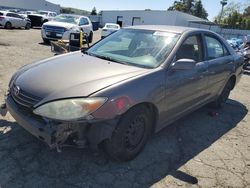 Salvage cars for sale at Vallejo, CA auction: 2004 Toyota Camry LE