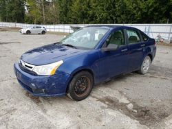 Salvage cars for sale from Copart Arlington, WA: 2009 Ford Focus S