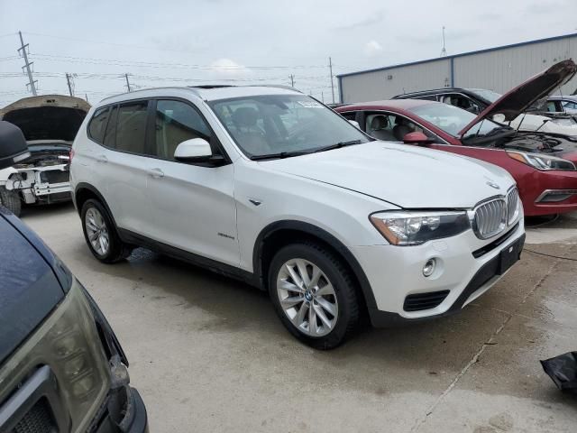 2016 BMW X3 XDRIVE28I