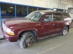 Dodge salvage cars for sale: 2002 Dodge Durango SLT