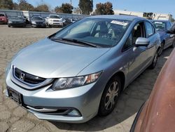 Vehiculos salvage en venta de Copart Martinez, CA: 2014 Honda Civic Hybrid L