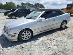 Salvage cars for sale at Loganville, GA auction: 2003 Mercedes-Benz CLK 320