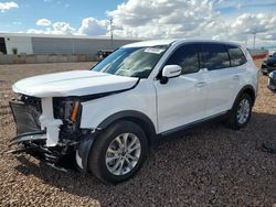 Salvage cars for sale from Copart Phoenix, AZ: 2022 KIA Telluride LX