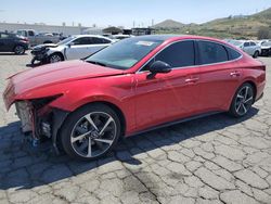 Salvage cars for sale from Copart Colton, CA: 2021 Hyundai Sonata SEL Plus