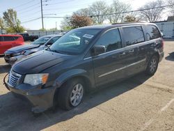 Salvage cars for sale at Moraine, OH auction: 2012 Chrysler Town & Country Touring