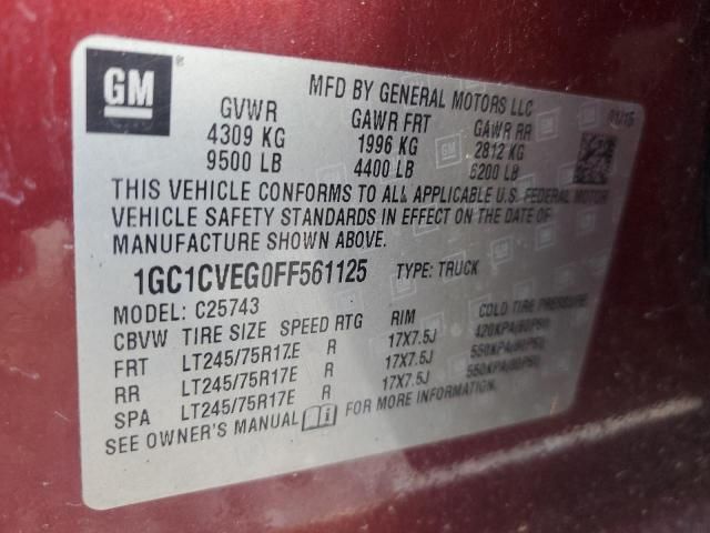 2015 Chevrolet Silverado C2500 Heavy Duty LT
