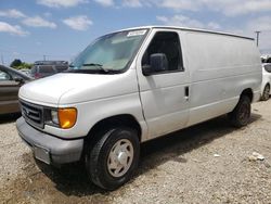 Ford salvage cars for sale: 2007 Ford Econoline E150 Van