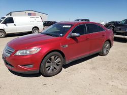 Salvage cars for sale from Copart Amarillo, TX: 2011 Ford Taurus Limited
