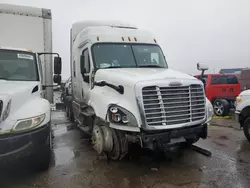 Salvage trucks for sale at Woodhaven, MI auction: 2015 Freightliner Cascadia 125
