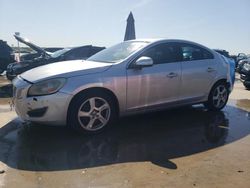 Salvage cars for sale at Grand Prairie, TX auction: 2012 Volvo S60 T5