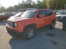 Salvage cars for sale from Copart Savannah, GA: 2017 Jeep Renegade Latitude